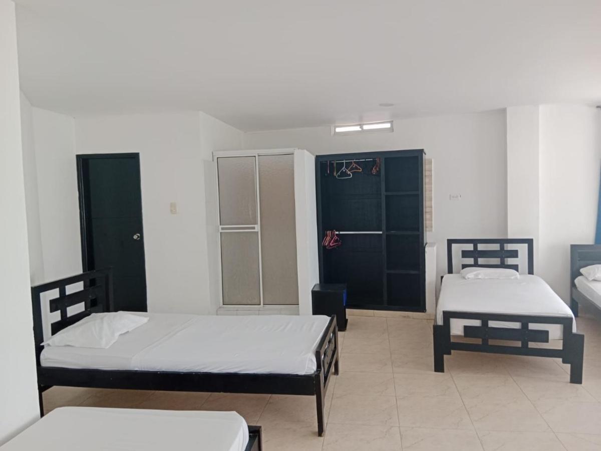 The Cantamar Beach Hostel 圣玛尔塔 外观 照片