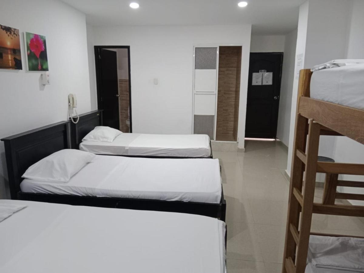 The Cantamar Beach Hostel 圣玛尔塔 外观 照片