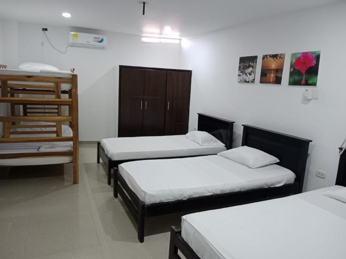 The Cantamar Beach Hostel 圣玛尔塔 外观 照片