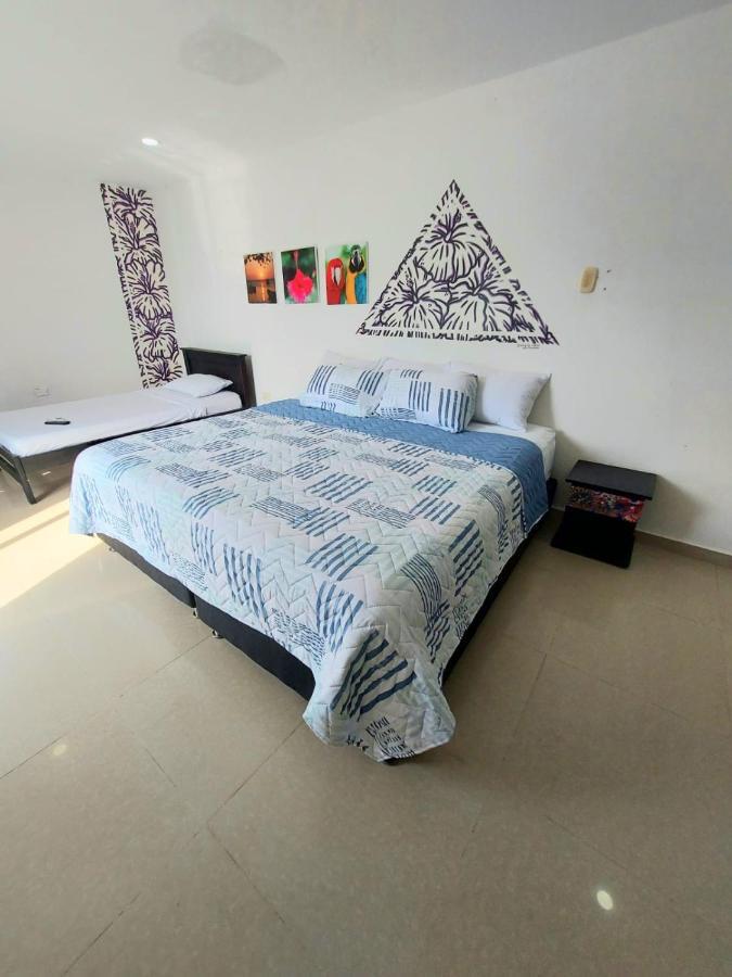 The Cantamar Beach Hostel 圣玛尔塔 外观 照片