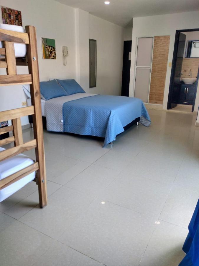 The Cantamar Beach Hostel 圣玛尔塔 外观 照片