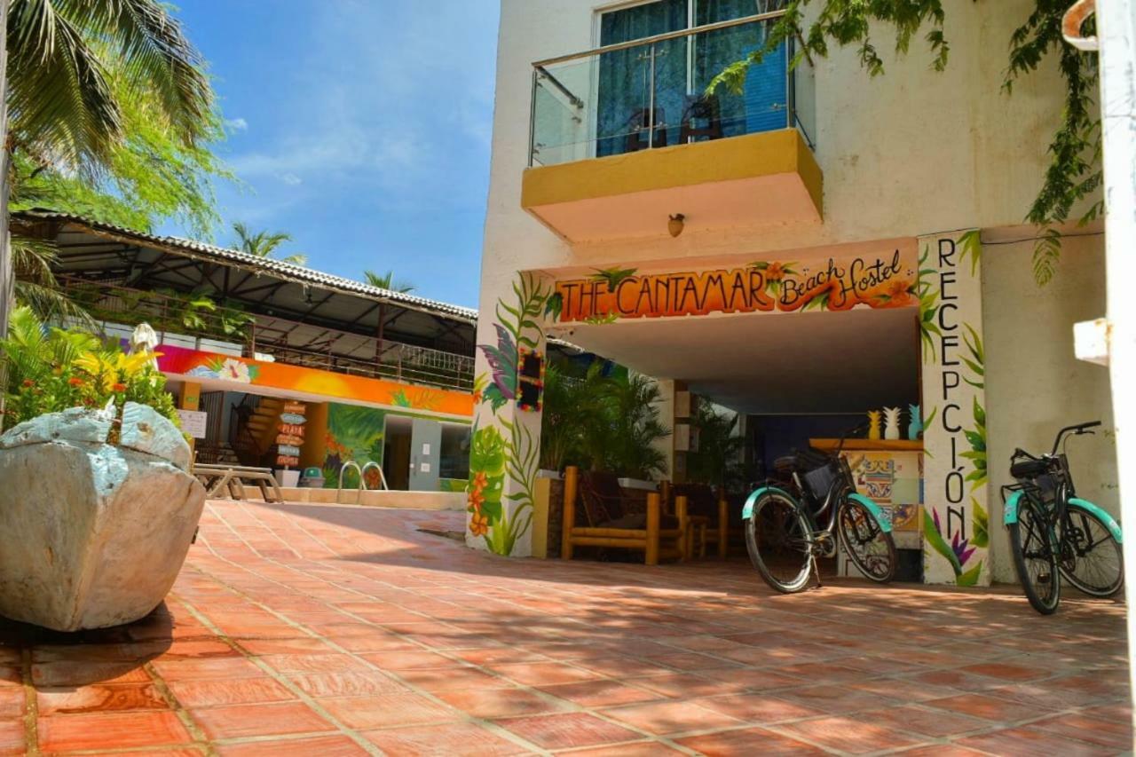 The Cantamar Beach Hostel 圣玛尔塔 外观 照片